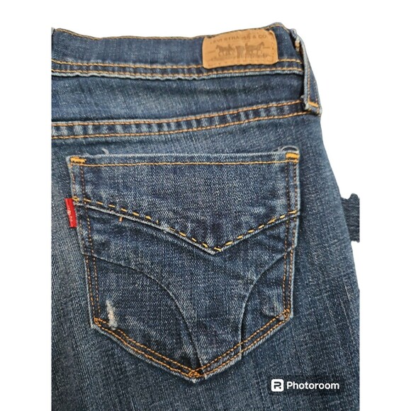 Womens Levi's 505 Straight Leg  4M - Picture 3 of 3